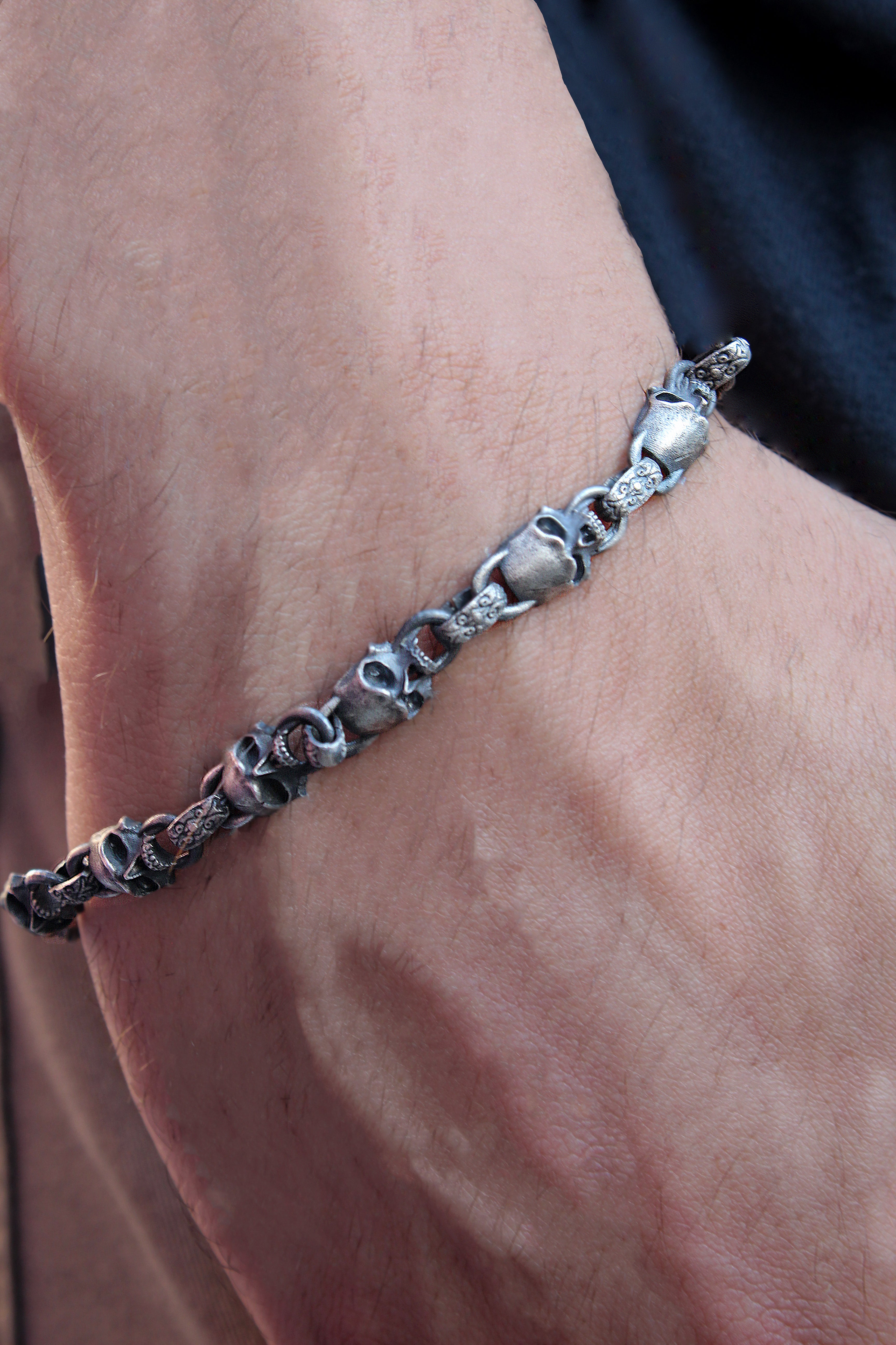 Pulsera Engranaje de Hueso